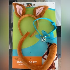 Spirit Halloween - Scooby Doo Costume with Ears, Tails, Blue Collar